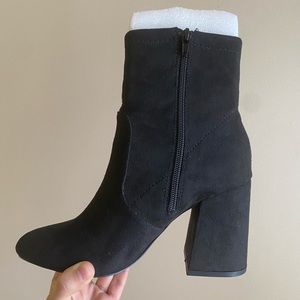 Madden Girl Swift Black Heel Boots